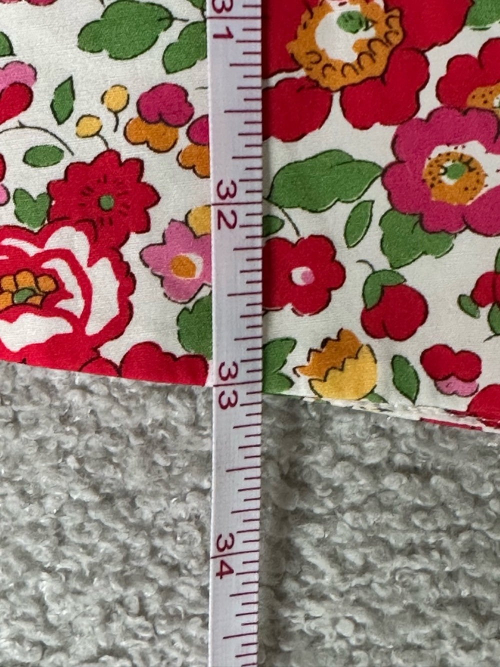 For Love & Lemons Auden Puff Sleeve Floral Mini Dress in Red, NWOT, Size M - Picture 9 of 9